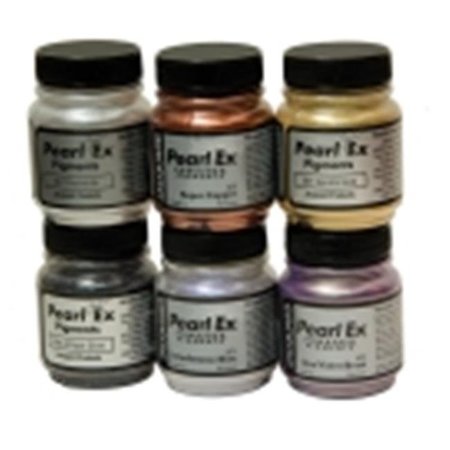 JACQUARD PRODUCTS Jacquard Non-Toxic Powder Pigment; Set - 6 247581